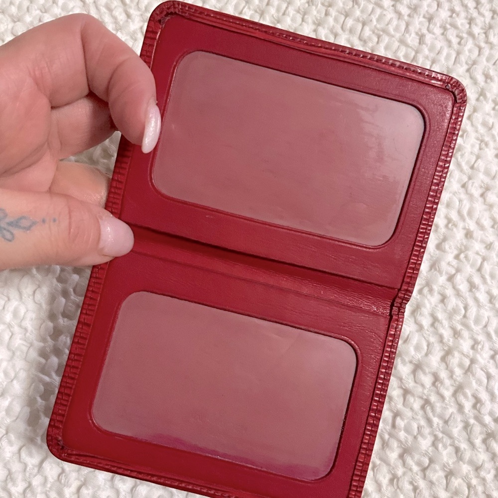 Louis Vuitton Epi Red Card Holder - Picture 4 of 8
